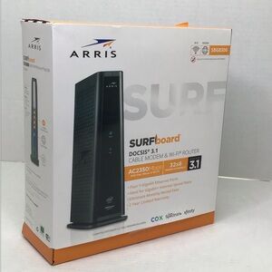 ARRIS - SURFboard DOCSIS 3.1 Cable Modem Dual-Band Wi-Fi Router SBG8300